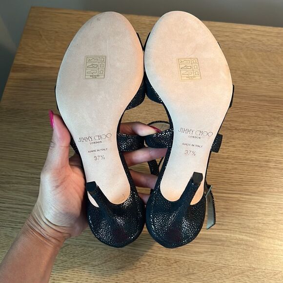 Jimmy Choo London heels sandals. New. Size 37.5 / US 7 - Picture 5 of 5